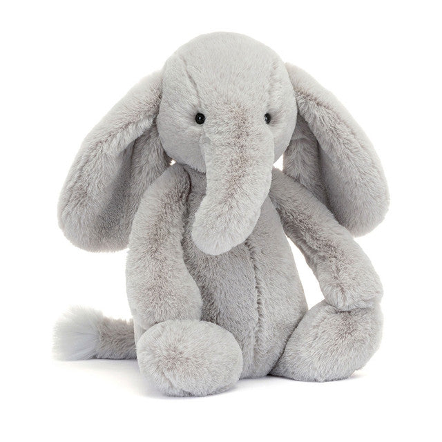 The Jellycat Bashful Luxe Elephant Thuddeus