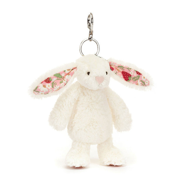 Jellycat Blossom Cream Bunny Berry Bag Charm