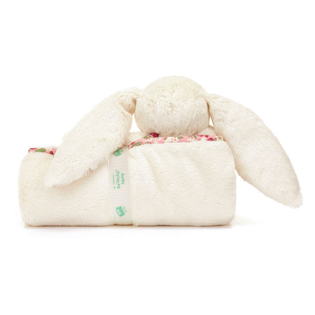 Jellycat Blossom Cream Bunny ‘Berry’ Blankie