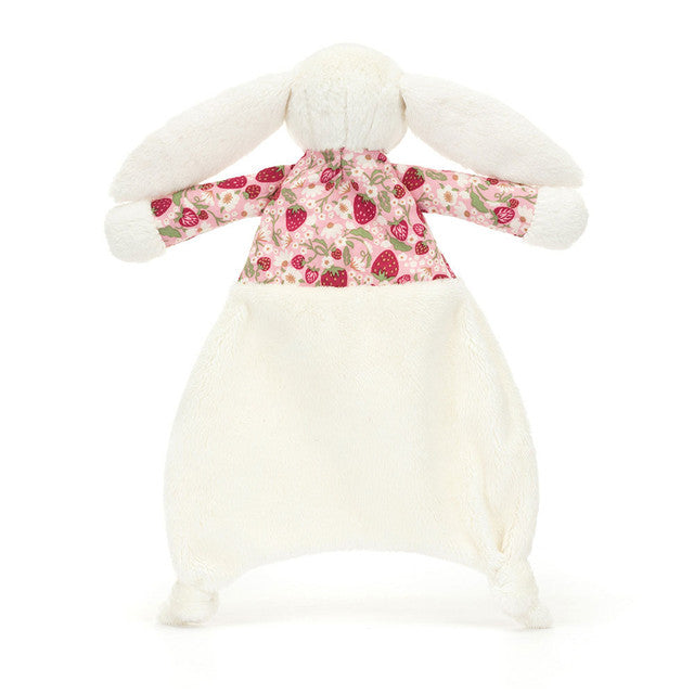 Jellycat Blossom Cream Bunny ‘Berry’ Comforter