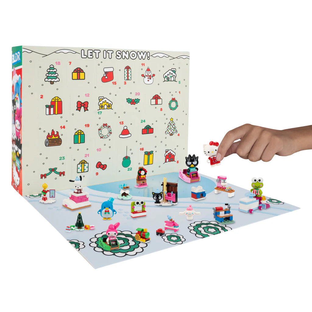 BLDR Hello Kitty and Friends 2025 Advent Calendar Building Set