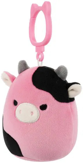 Squishmallows Black and Pink Cow Pollyanna