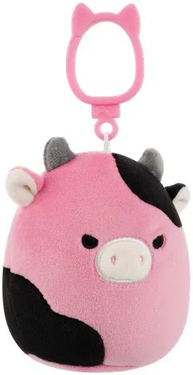 Squishmallows Black and Pink Cow Pollyanna