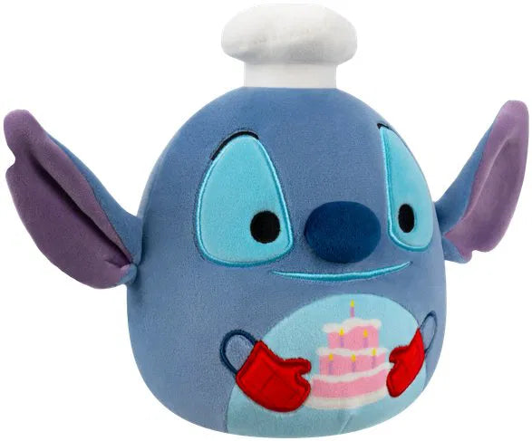 Squishmallows Disney Stitch with cake