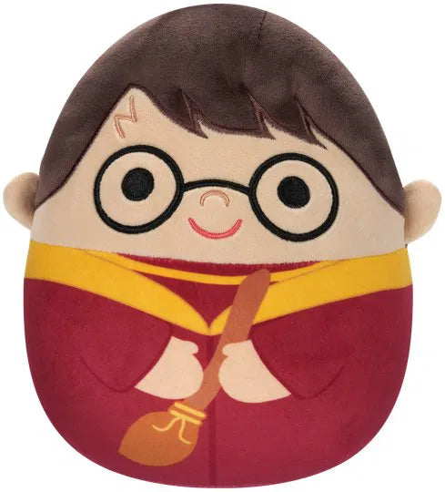 Squishmallows Harry Potter in Quidditch outfit