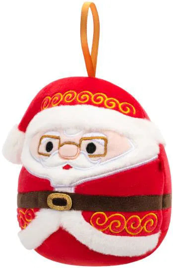 Squishmallows Christmas Ornament Santa with Glasses Nick