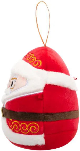 Squishmallows Christmas Ornament Santa with Glasses Nick