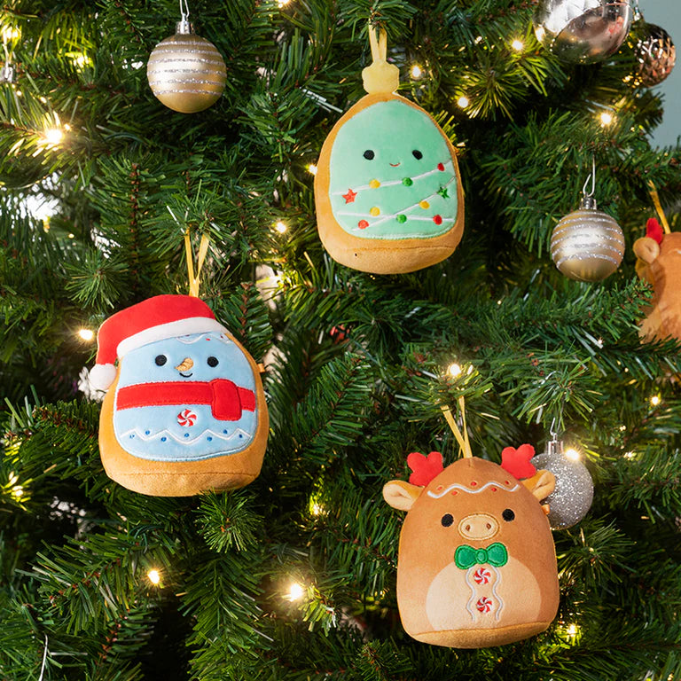 Squishmallows Christmas Cookie Ornament 3-Pack