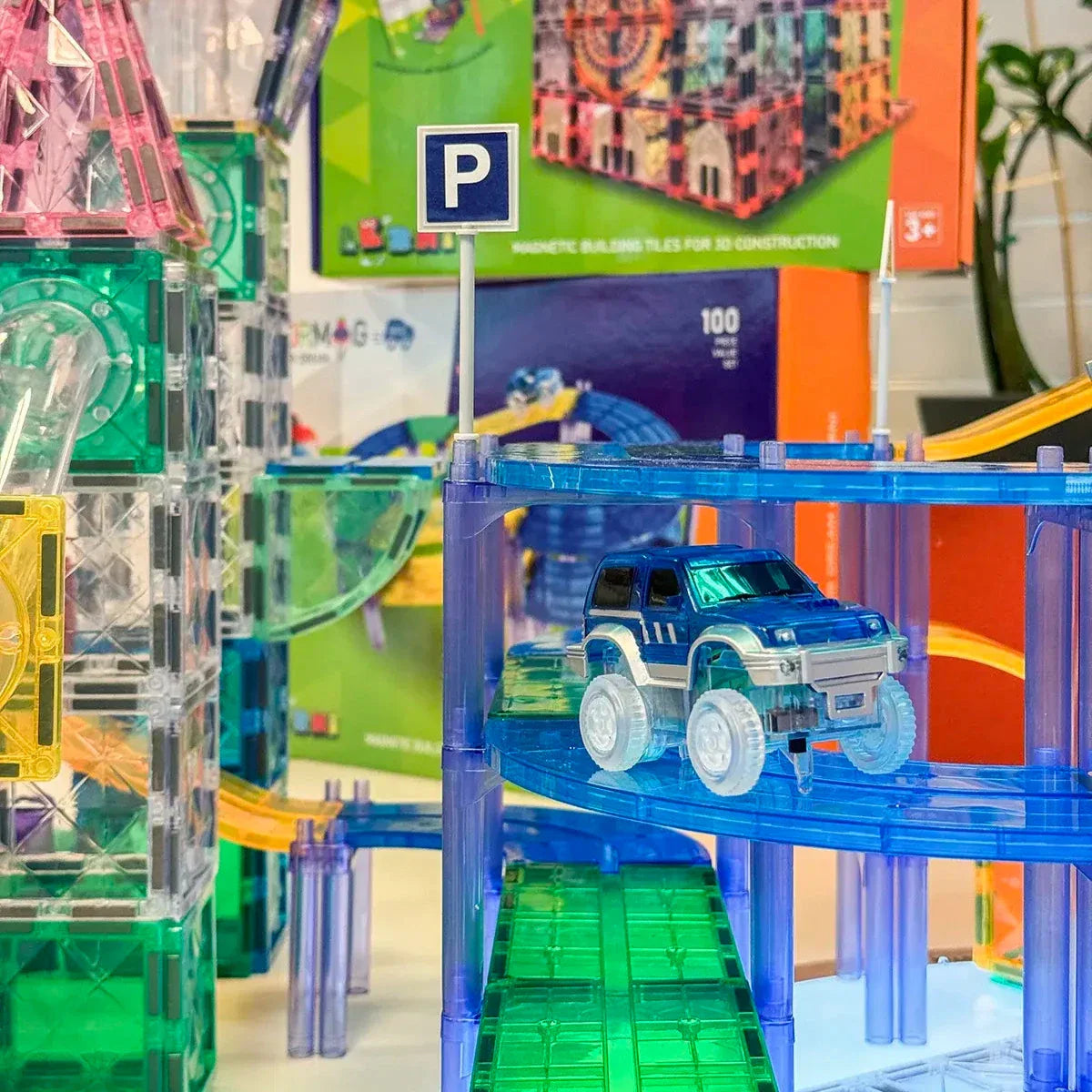 Jeu de construction magnétique COLORMAG City Maxi