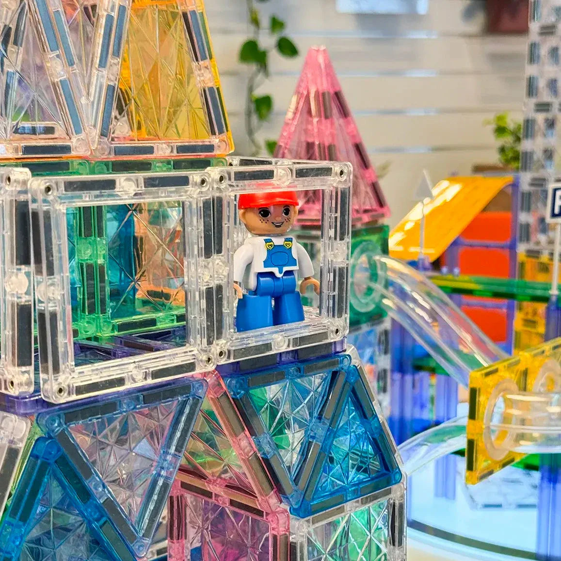 Jeu de construction magnétique COLORMAG City Maxi