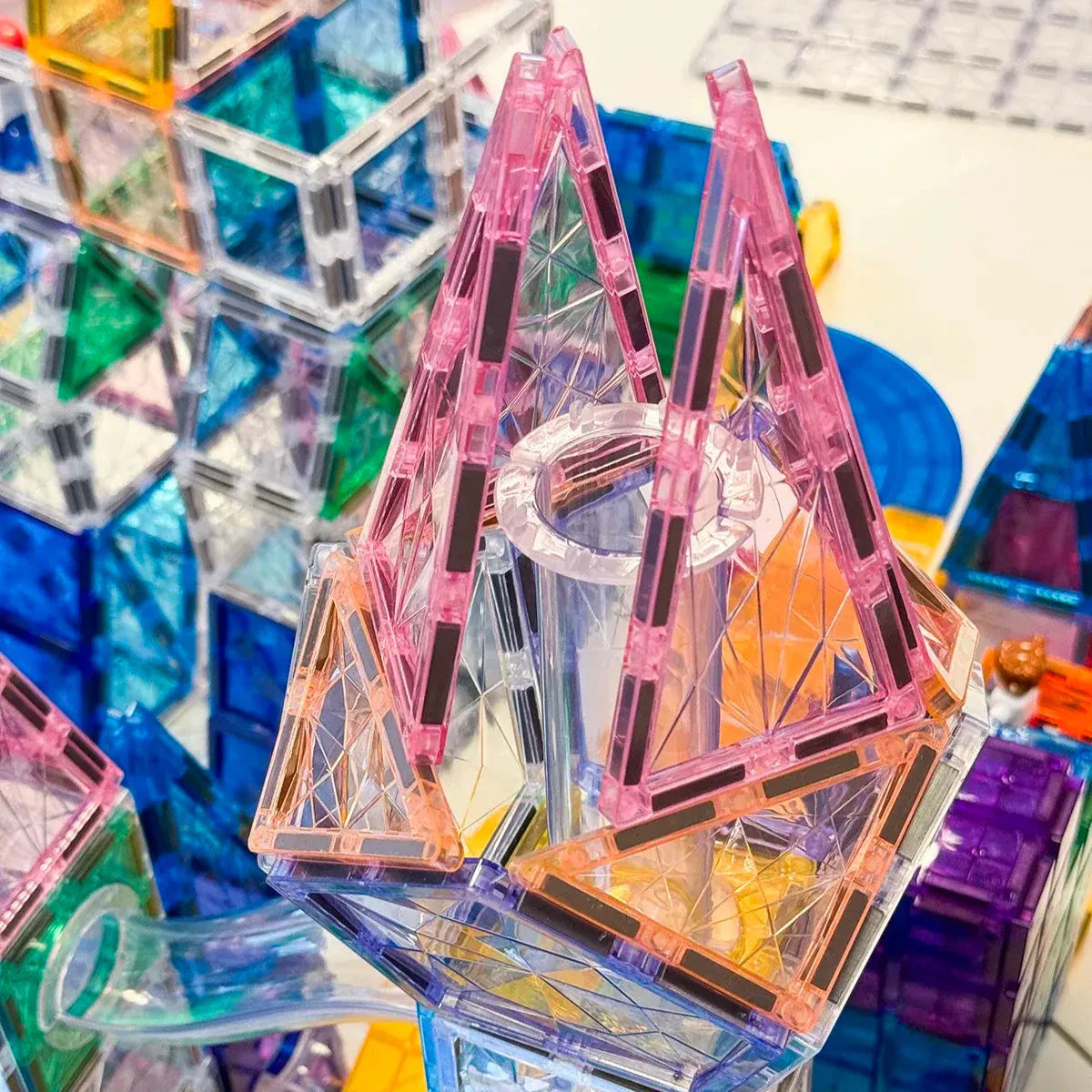 Jeu de construction magnétique COLORMAG City Maxi