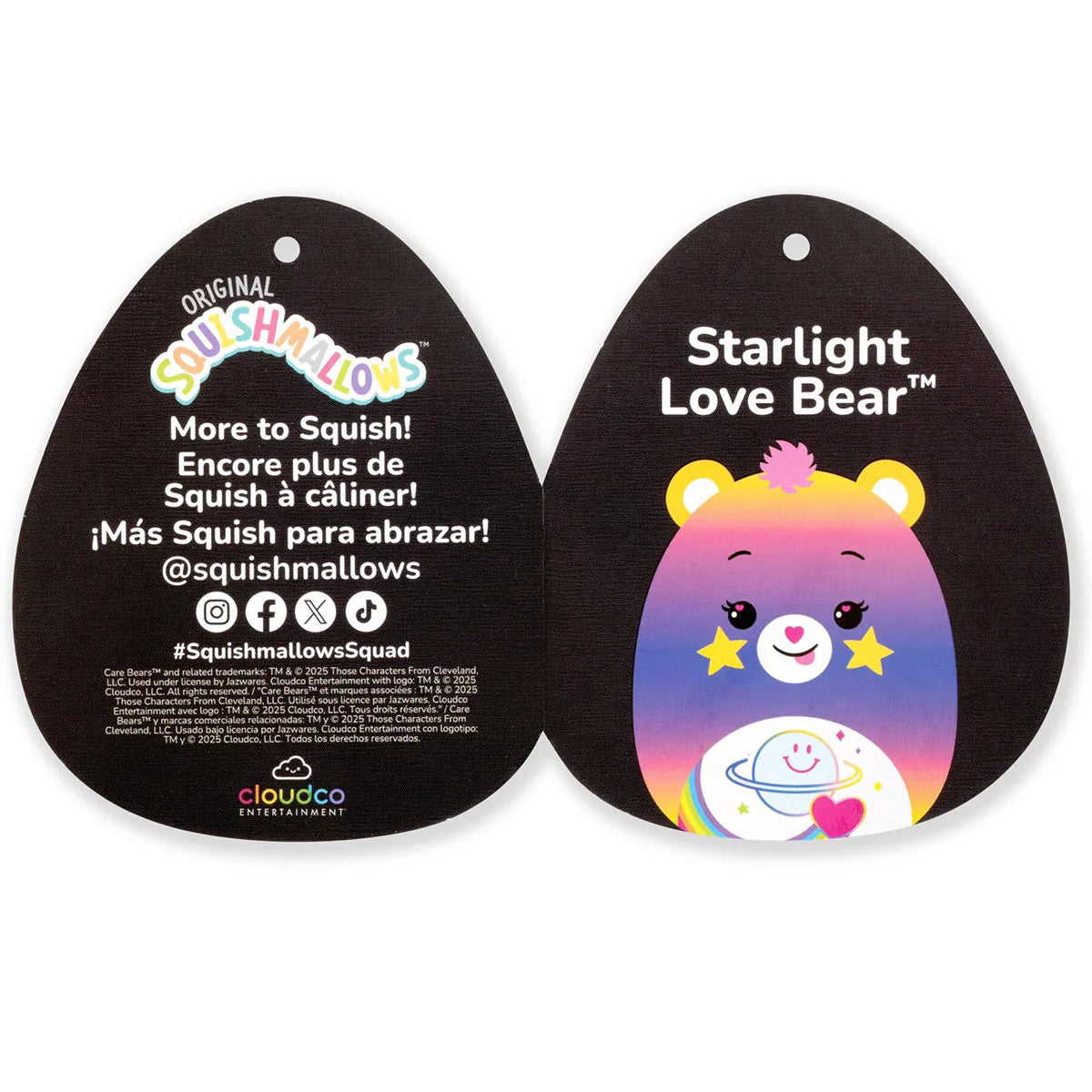 Squishmallows - Care Bears Starlight Love Bear Bundle