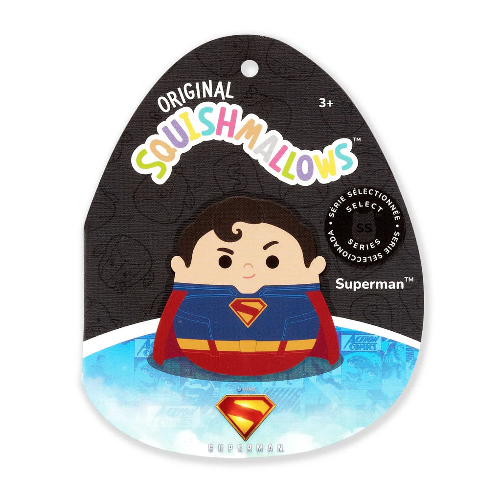 Squishmallows Warner Bros Superman with Krypto