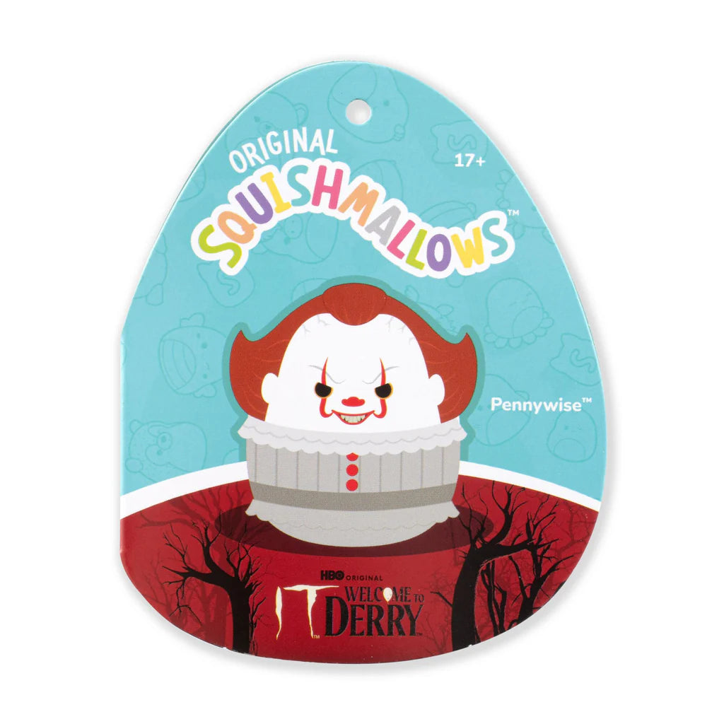 Squishmallows Warner Bros Pennywise from IT Welcome to Derry