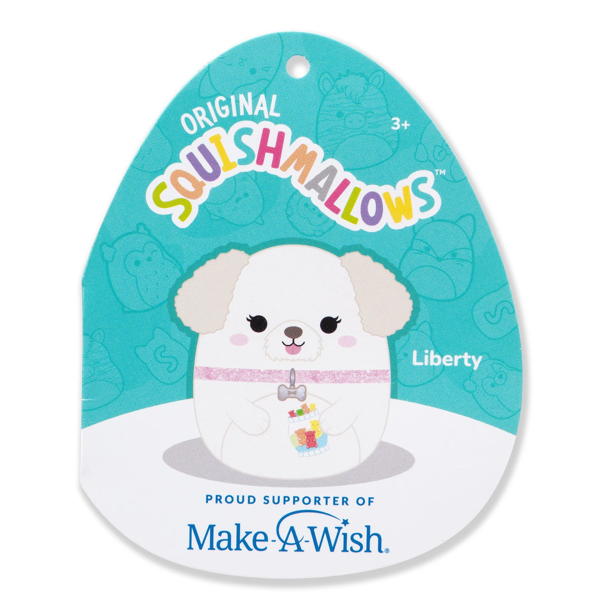 Squishmallows  - Make-A-Wish Liberty the Cream Maltipoo