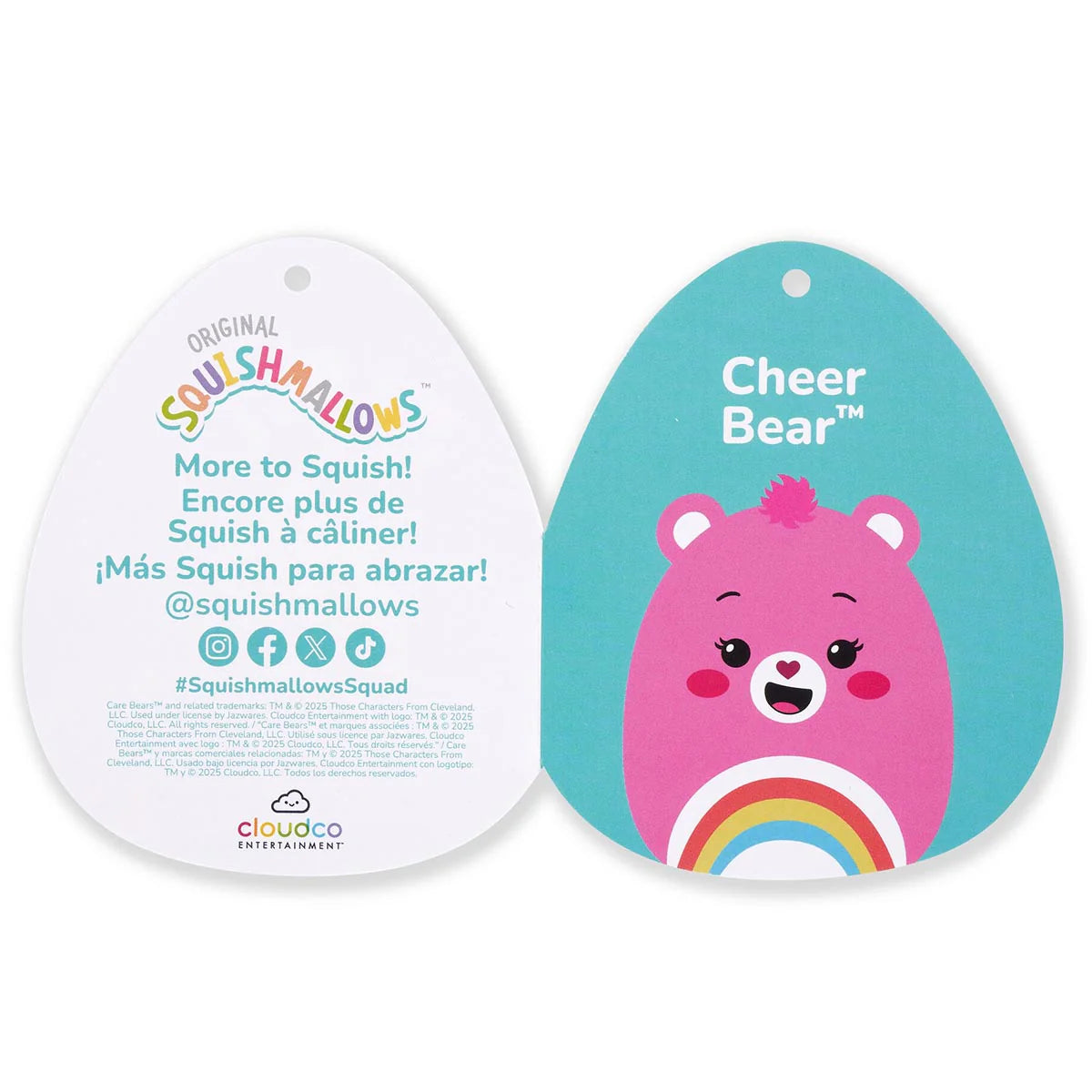 Squishmallows  -Cheer Bear