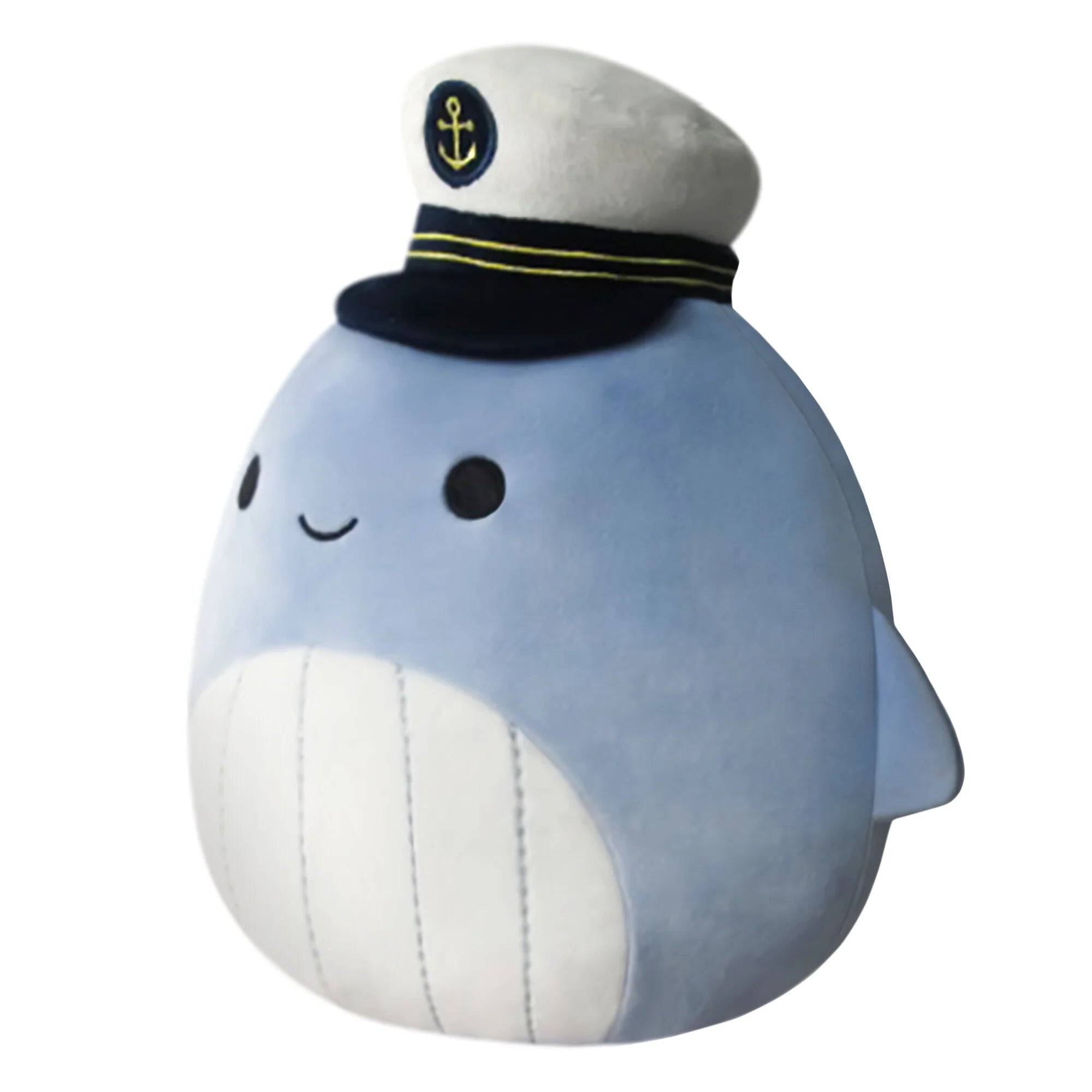 Squishmallows  - Samir Blue Whale with Sailor Hat