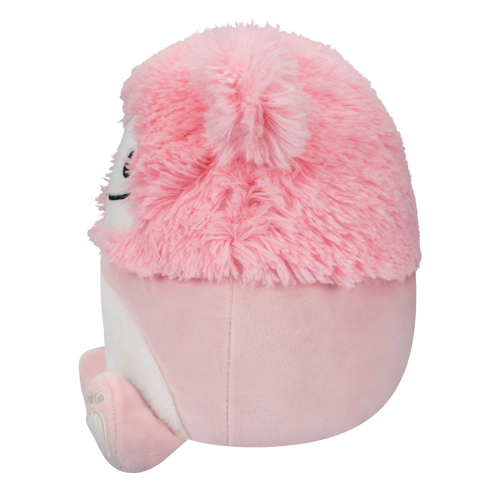 Squishmallows Fuzz-A-Mallows Brina the Pink Bigfoot