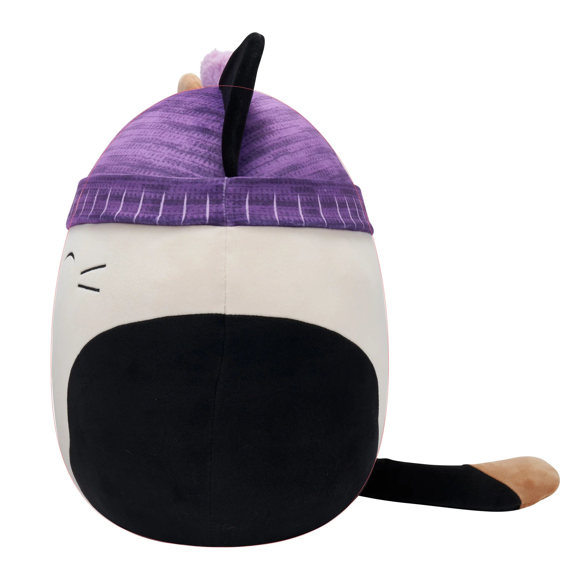 Squishmallows  - Cam Calico Cat with Purple Hat