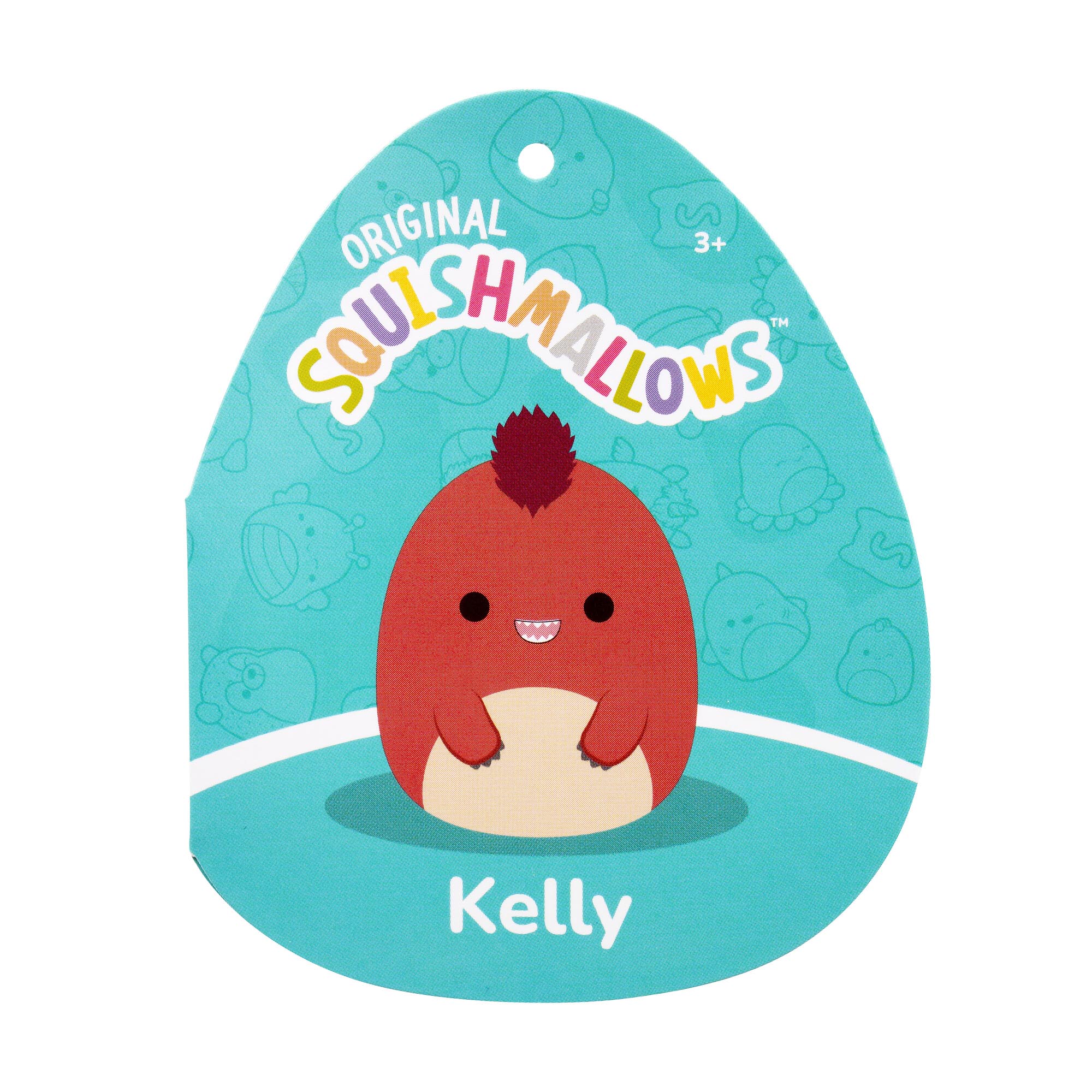 Squishmallows  - Kelly the Red Velociraptor