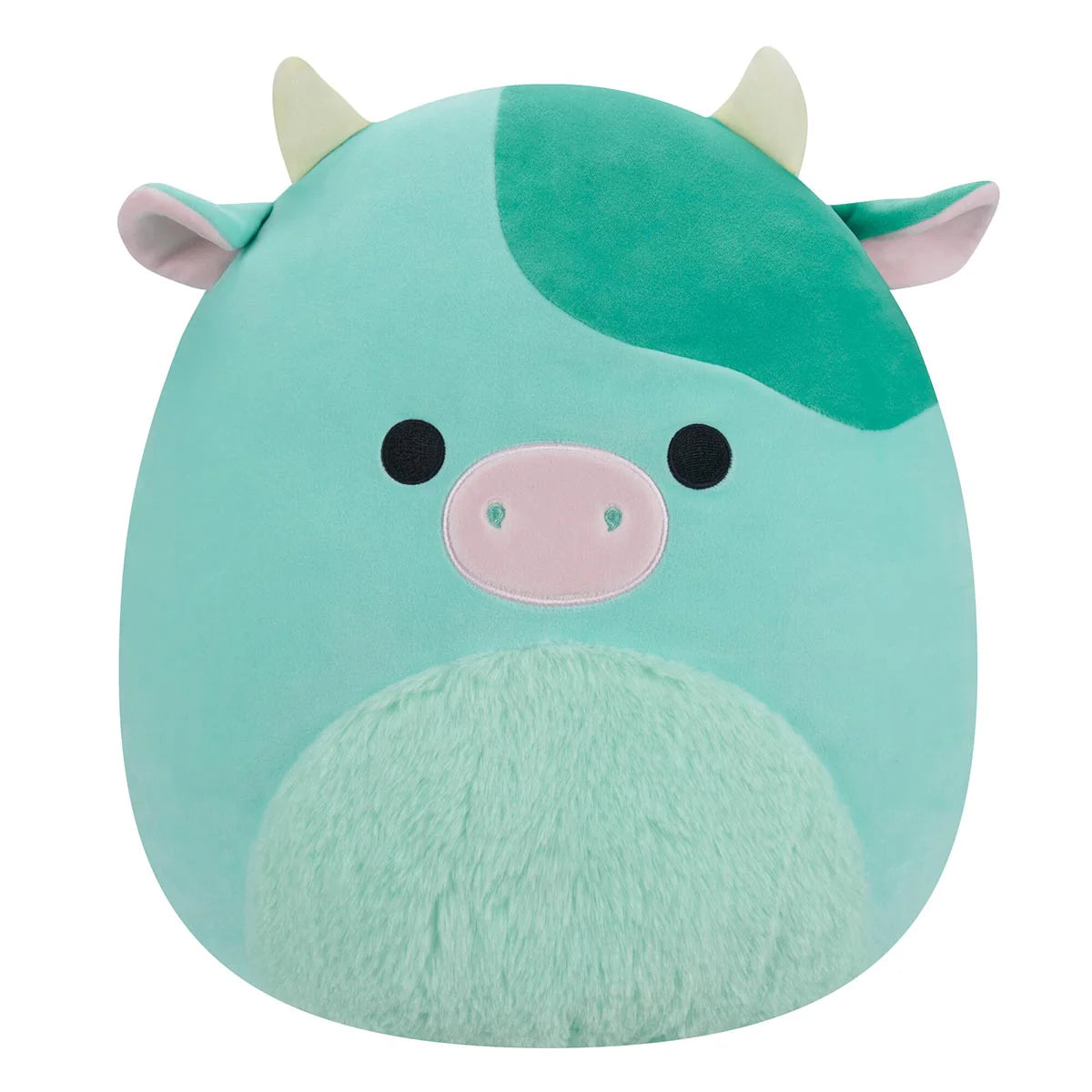 Squishmallows Fuzz-A-Mallows Seamus the Green Cow