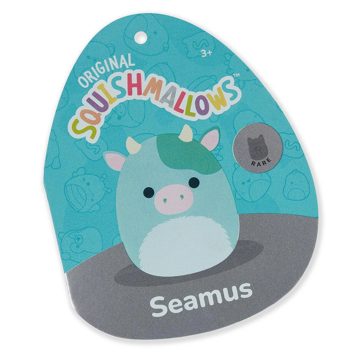 Squishmallows Fuzz-A-Mallows Seamus the Green Cow
