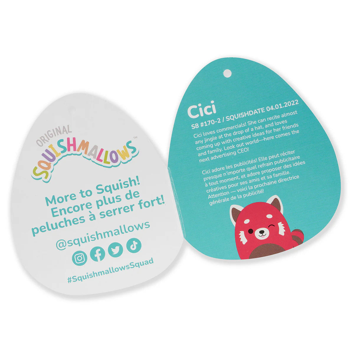 Squishmallows  - Cici Winking Red Panda