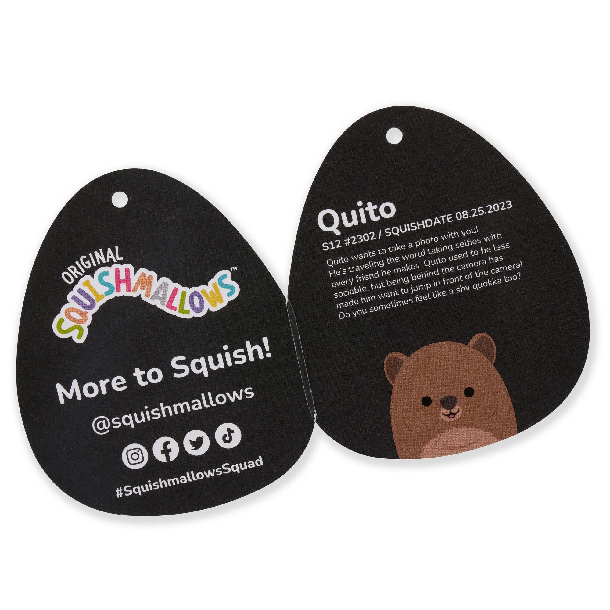Squishmallows  -  Select Series Quito the Quokka