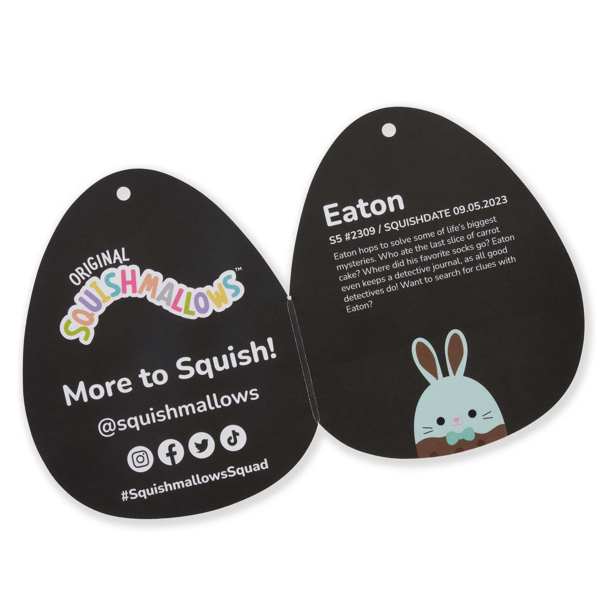 Squishmallows Micromallows Easter Chocolate Bunny 4-Pack