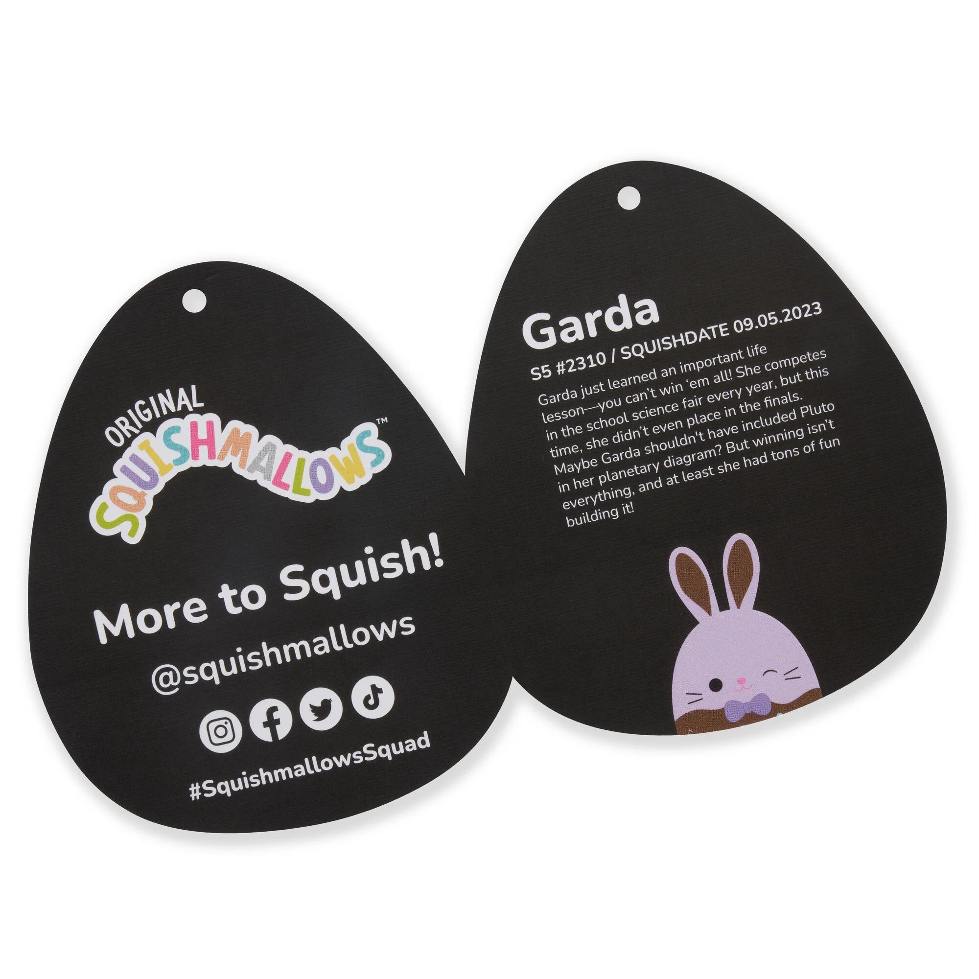 Squishmallows Micromallows Easter Chocolate Bunny 4-Pack