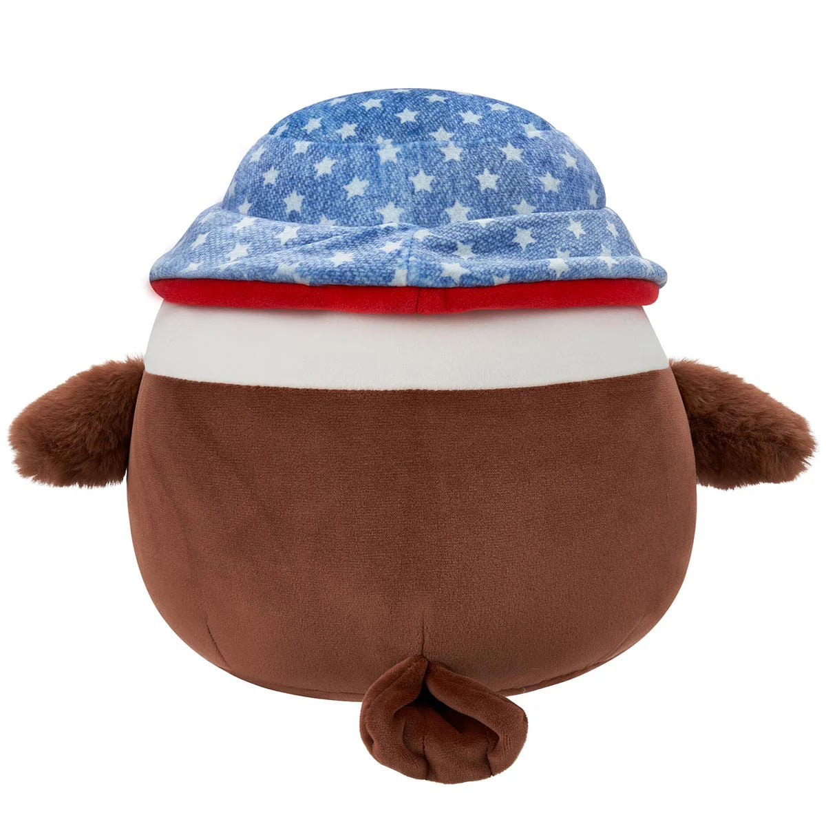 Squishmallows Micromallows Edward the Bald Eagle with Bucket Hat