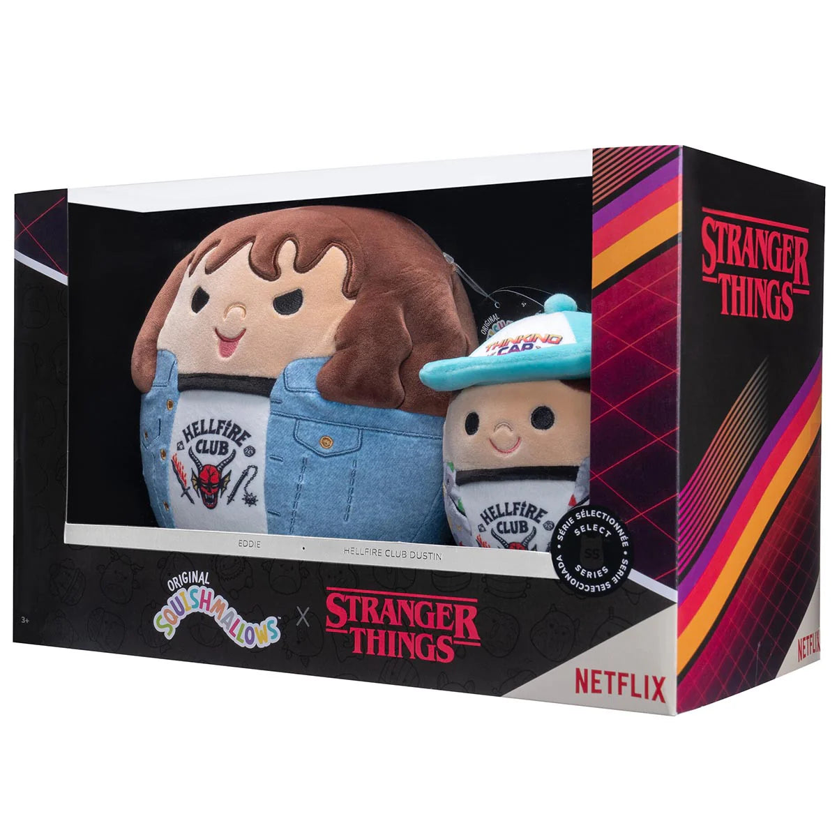 Squishmallows  - Eddie + Dustin Stranger Things 2-Pack