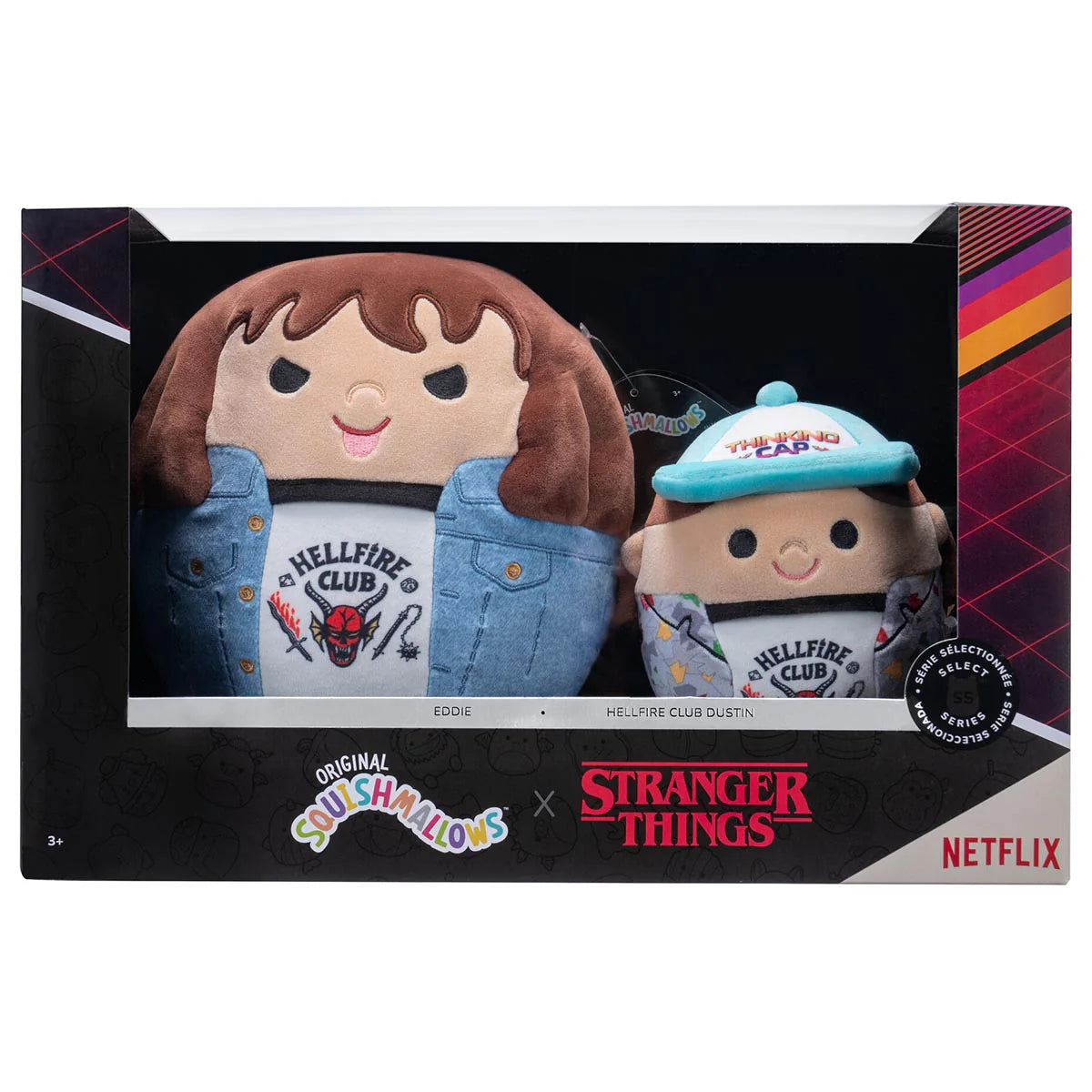 Squishmallows  - Eddie + Dustin Stranger Things 2-Pack