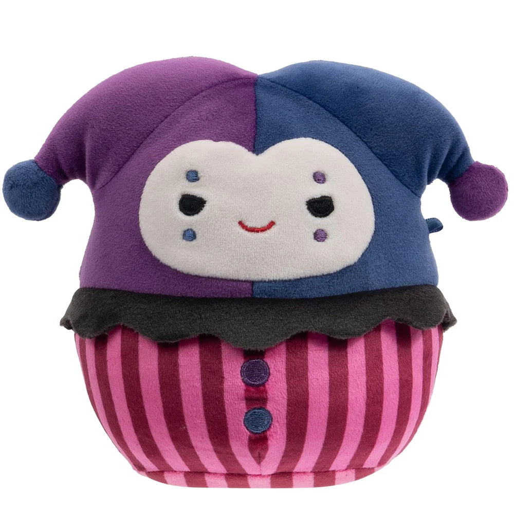Squishmallows Halloween Select Series Edelweiss the Red Goth Jester