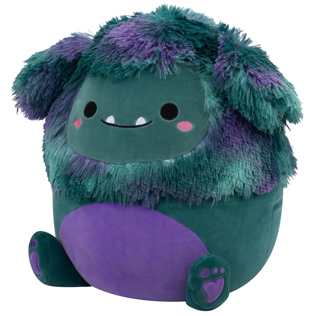 Squishmallows Halloween JT the Dark Teal Bigfoot