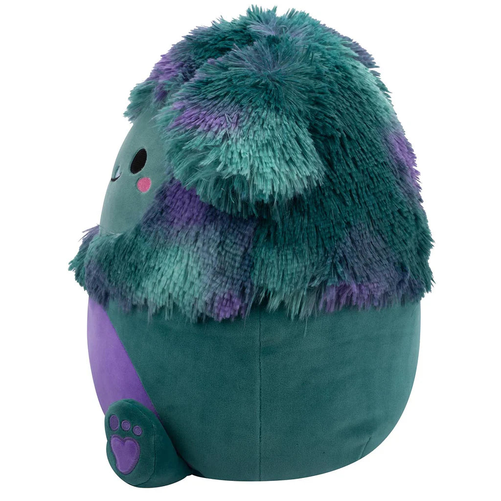 Squishmallows Halloween JT the Dark Teal Bigfoot