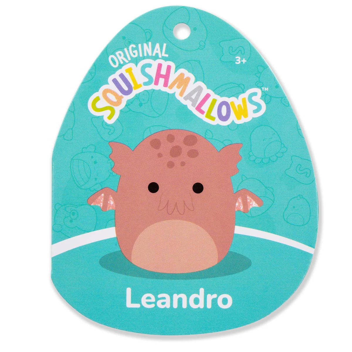 Squishmallows  - Leandro the Dark Coral Cthulhu