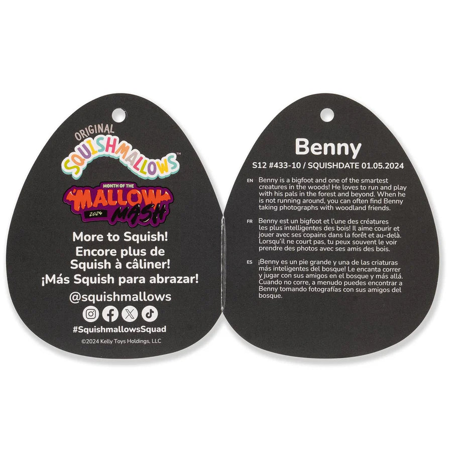 Squishmallows Halloween  Zombie Benny S