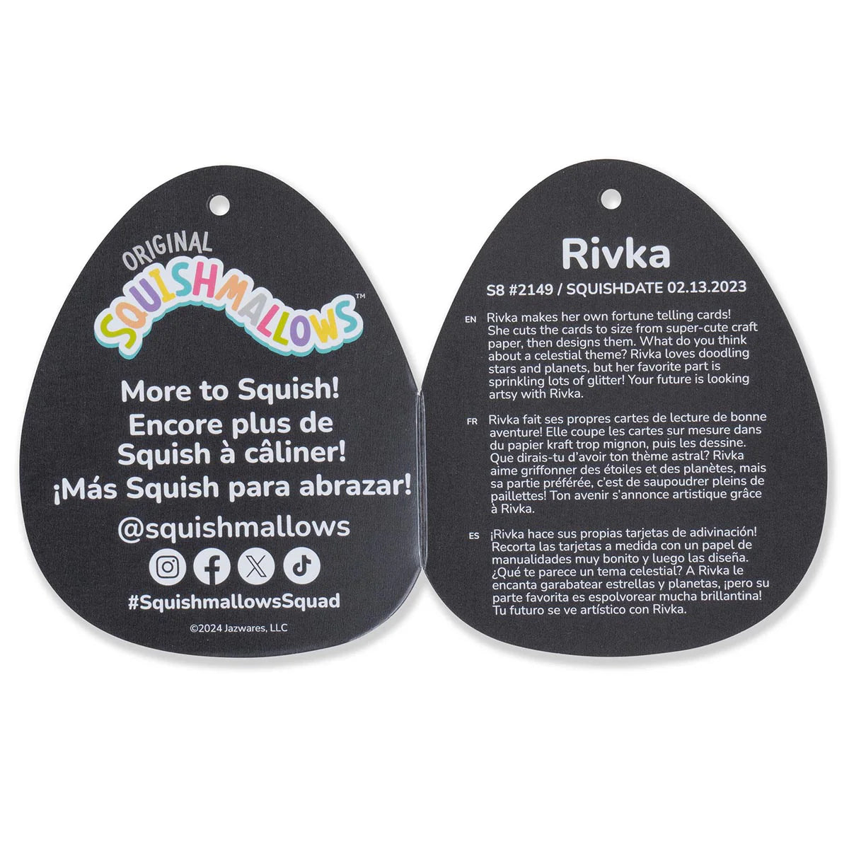 Squishmallows  - Select Series Rivka the Celestial Cow