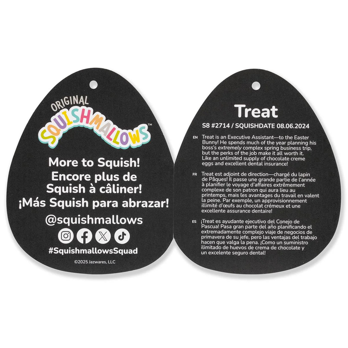 Squishmallows  -Treat the Chocolate Opossum