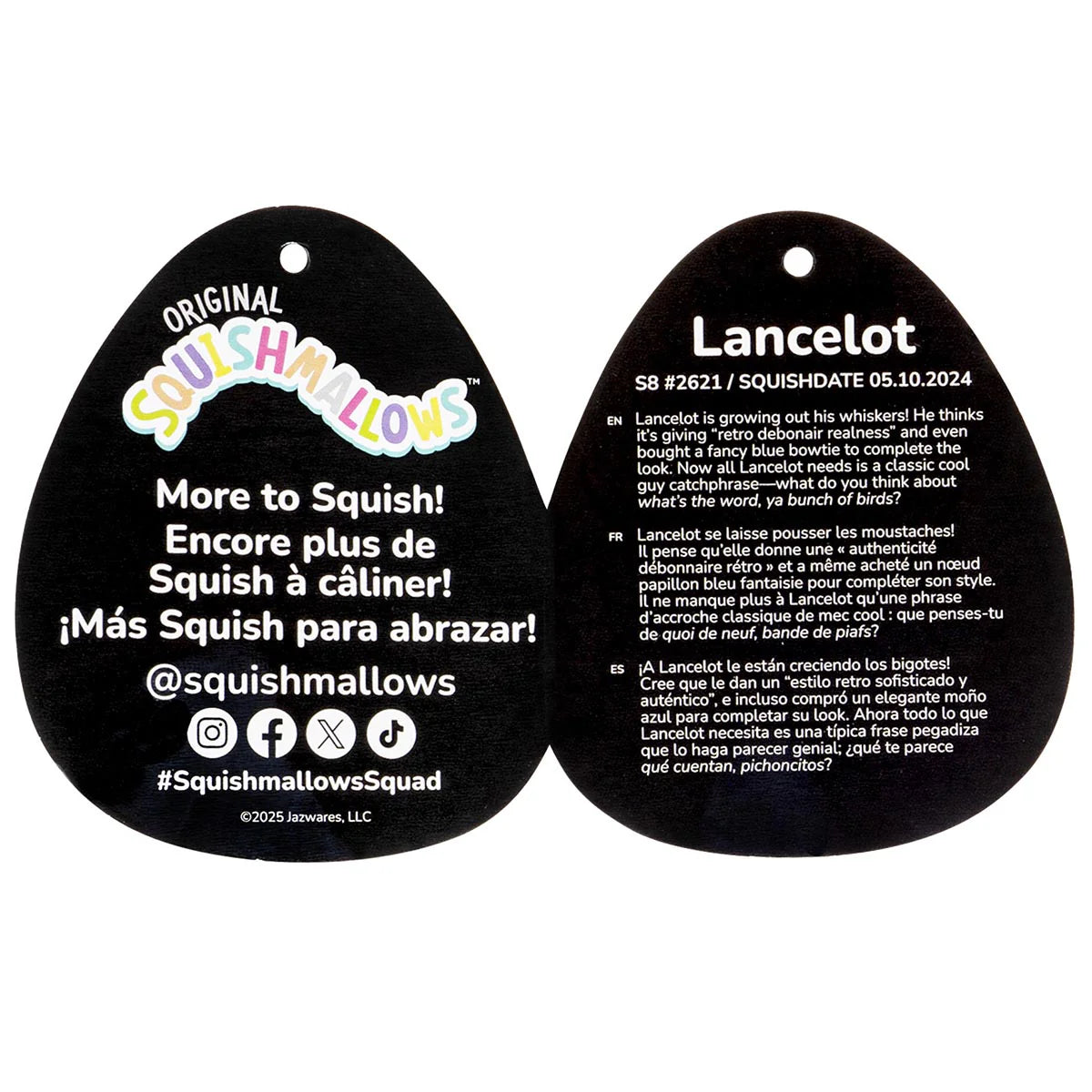 Squishmallows  -Lancelot the Chocolate Bunny