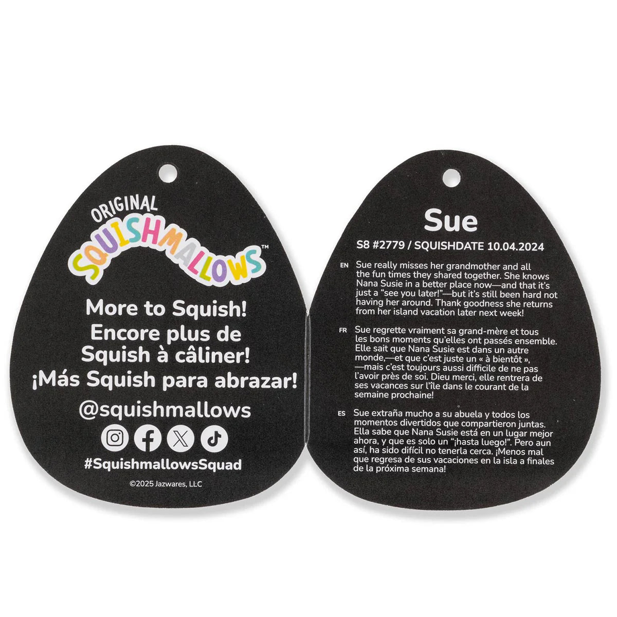 Squishmallows - Sue the Purple Cow