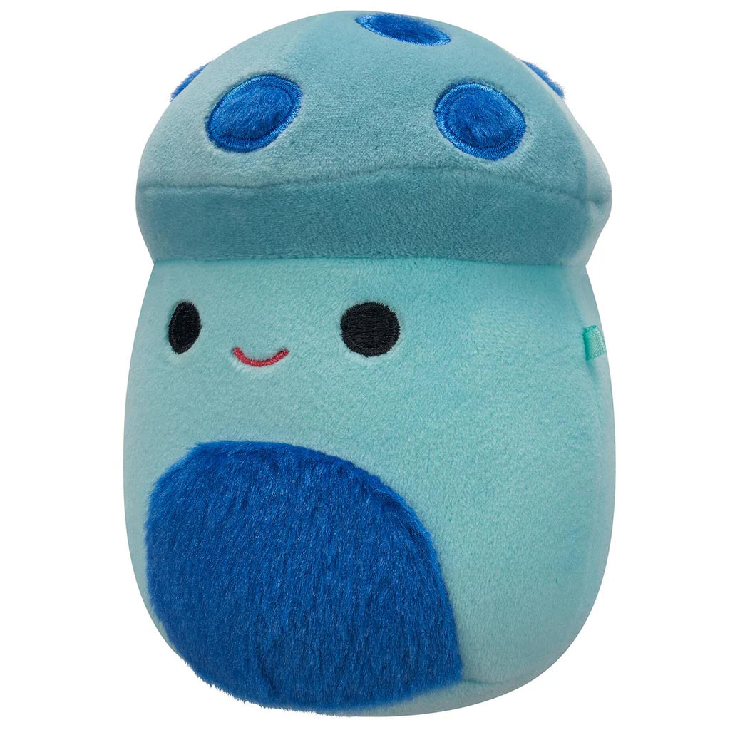Squishmallows Fuzz-A-Mallows Ankur the Teal Mushroom