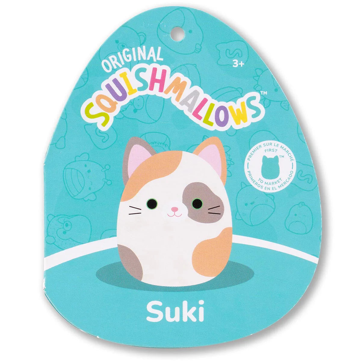 Squishmallows Micromallows Suki the Spotted Tortoiseshell Cat