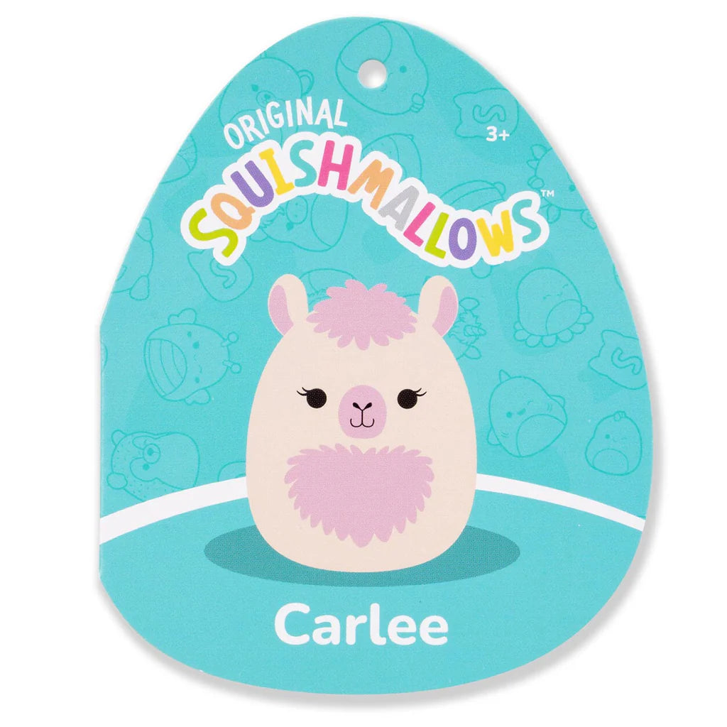 Squishmallows Fuzz-A-Mallows Carlee the Light Pink Camel
