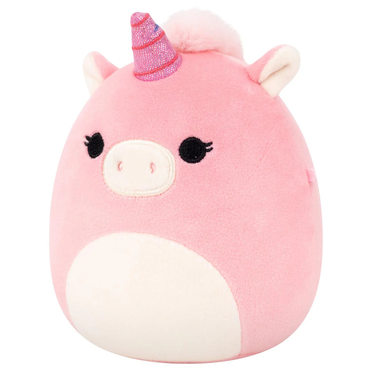 Squishmallows Micromallows Seraphina the Light Pink Unicorn with Sparkle Horn