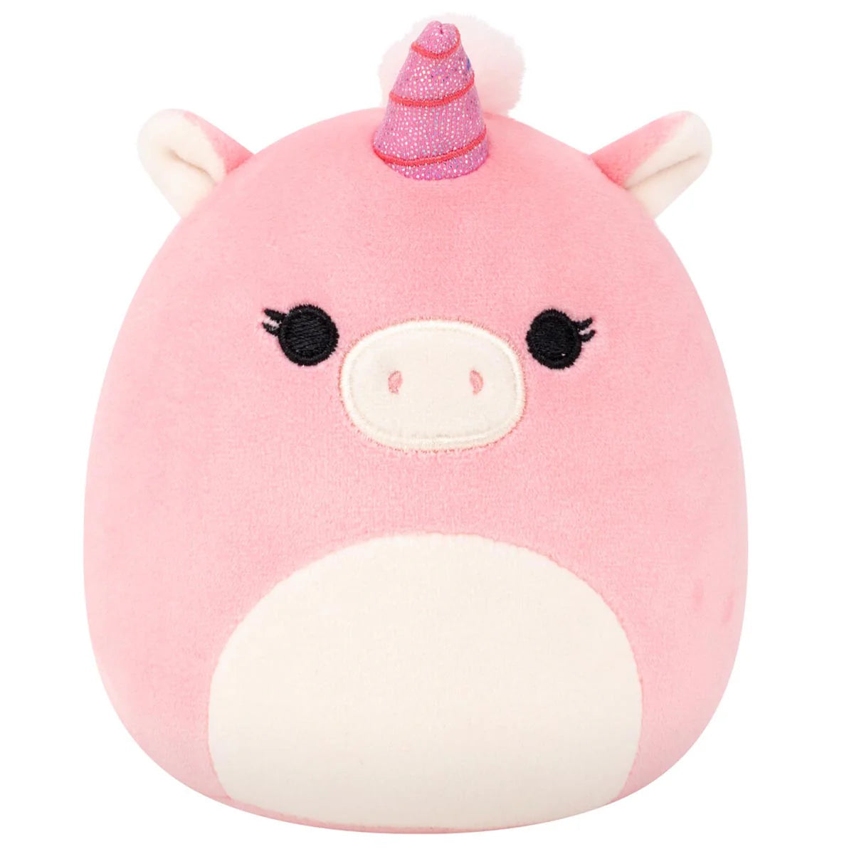 Squishmallows Micromallows Seraphina the Light Pink Unicorn with Sparkle Horn
