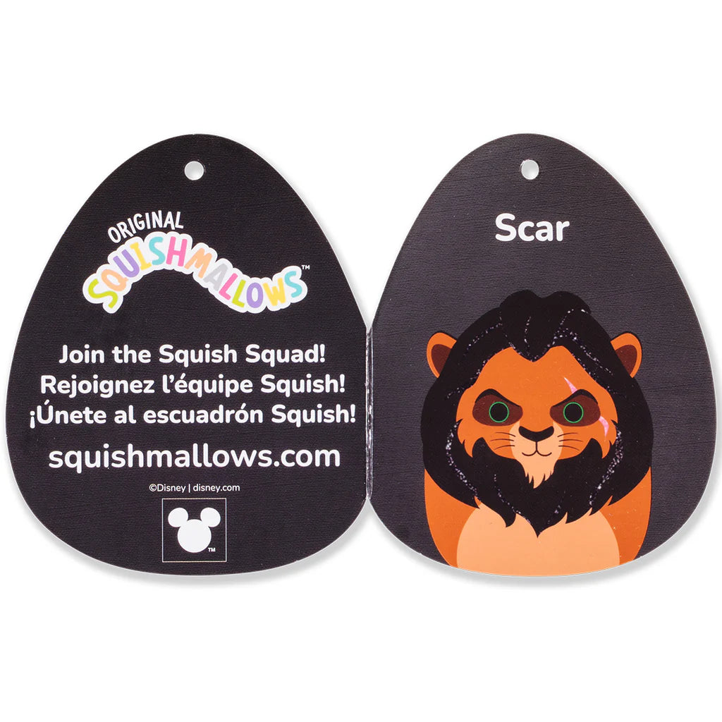 Squishmallows Disney The Lion King Villains 4-Pack