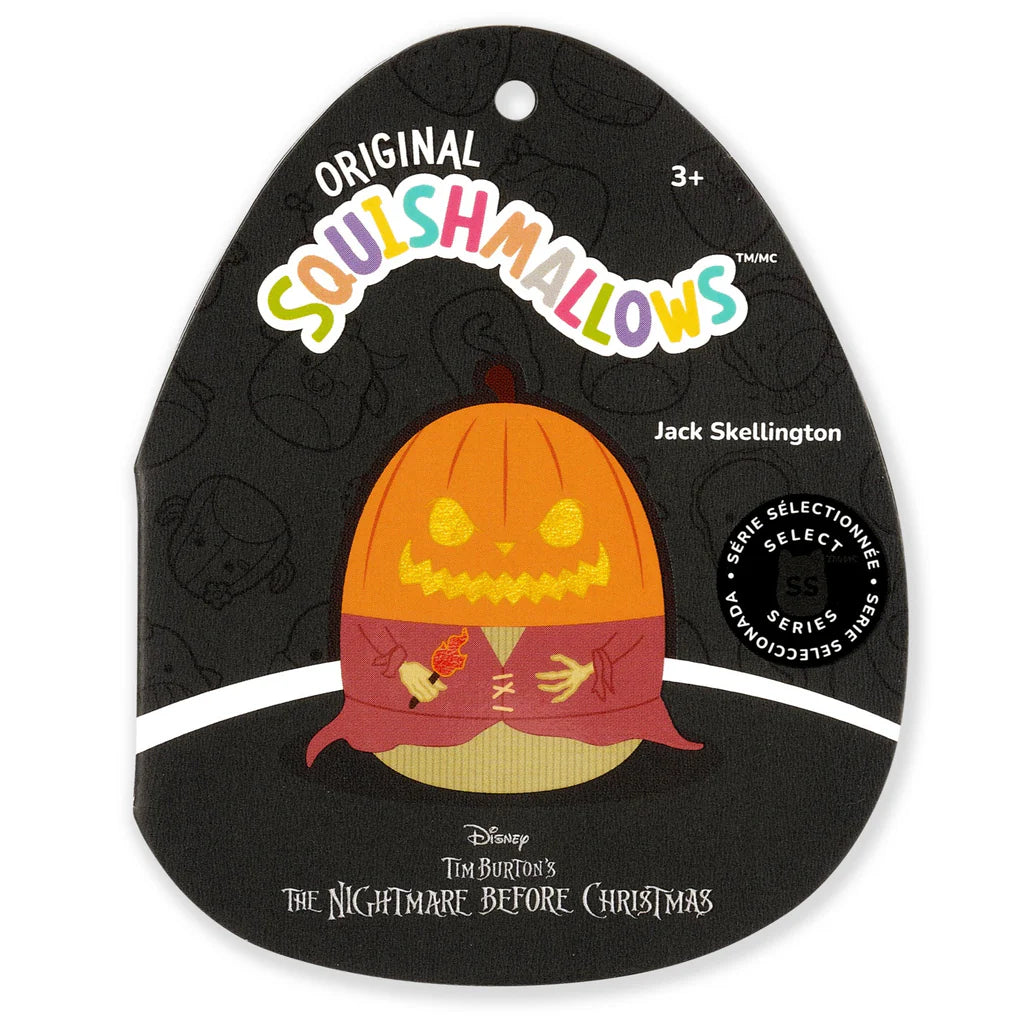 Squishmallows  Disney Pumpkin King Jack Skellington