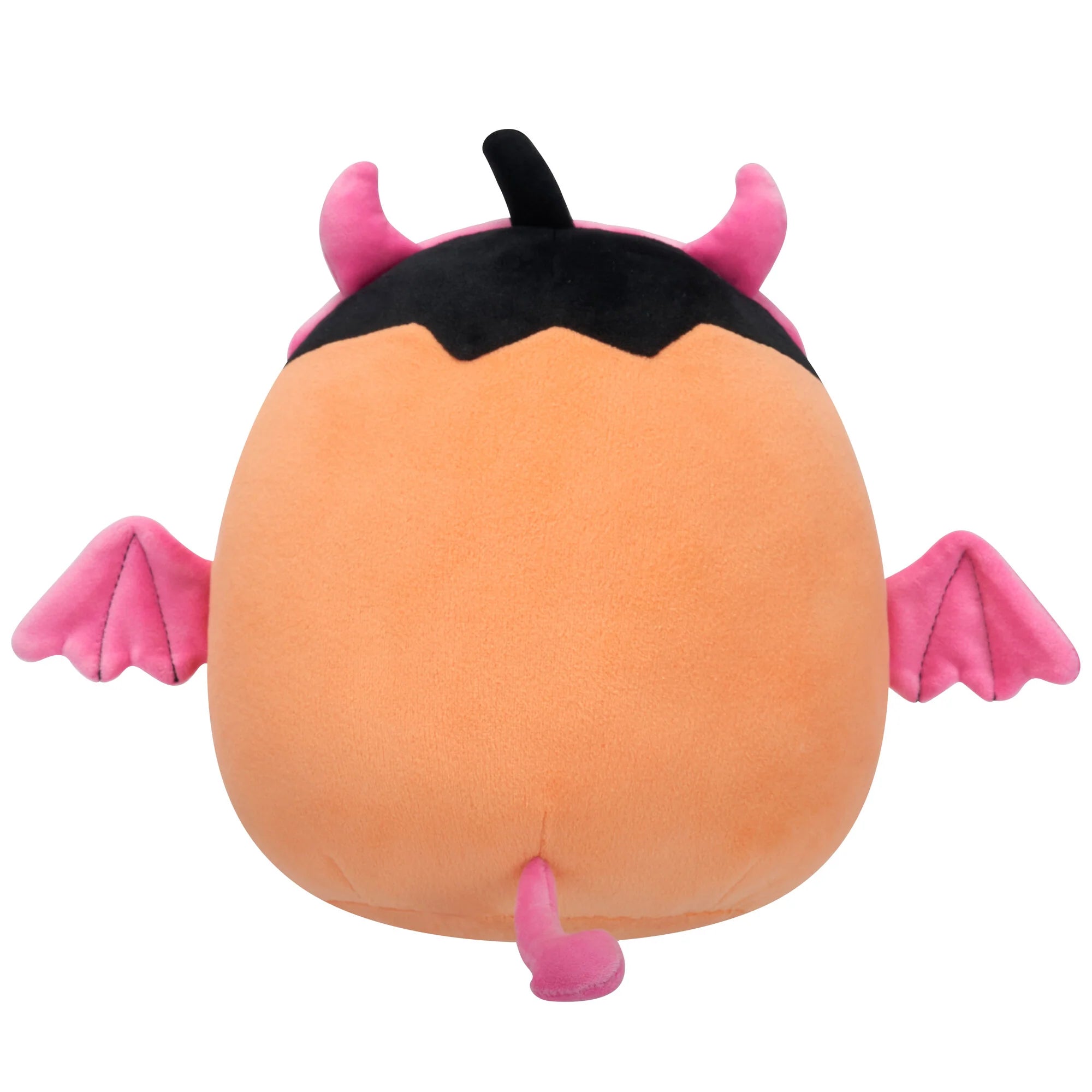 Squishmallows  Halloween Margie the Pastel Orange Pumpkin in Pink Devil Costume